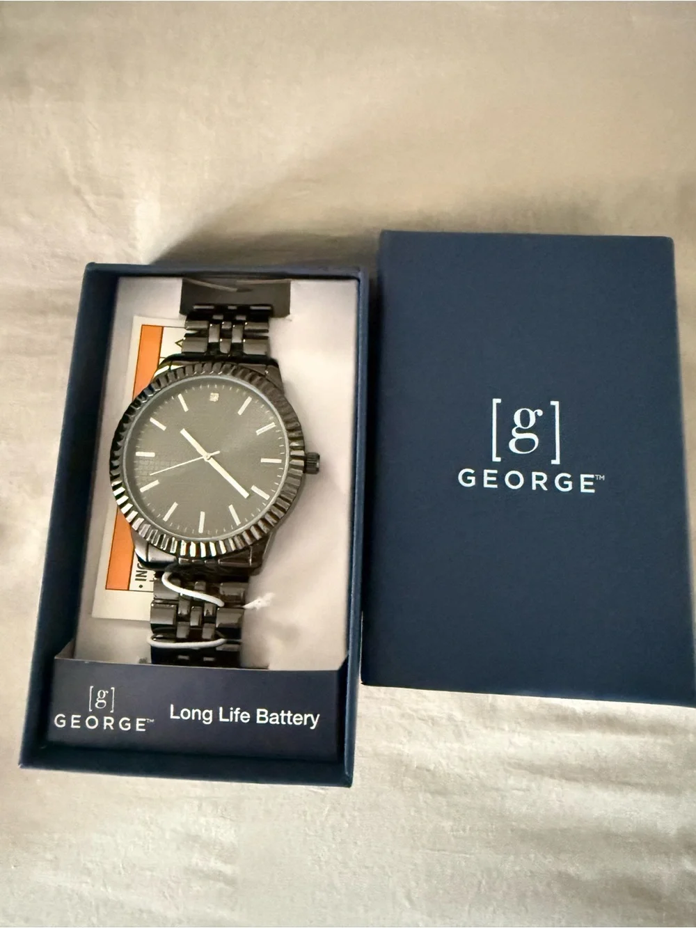 George sleek black